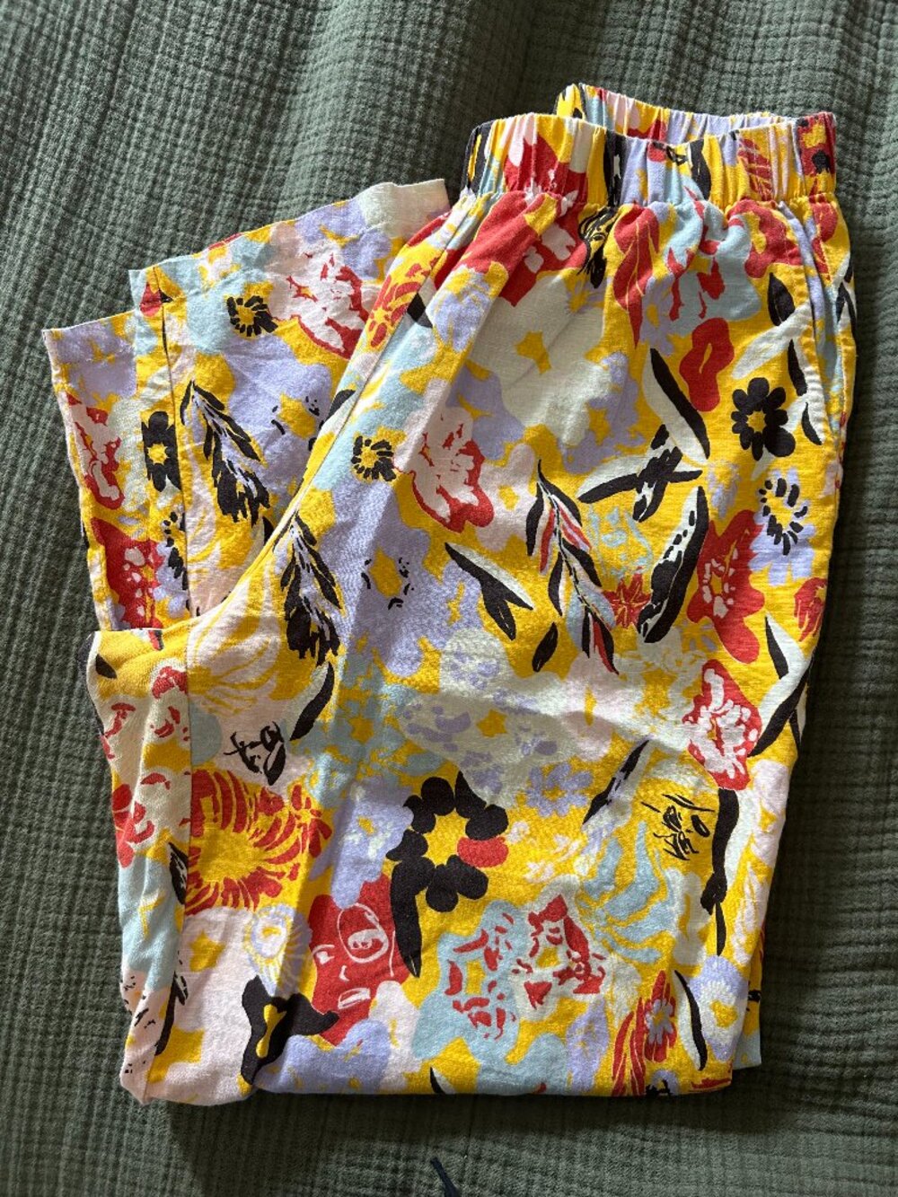 Gravel & Gold Pattern Pants